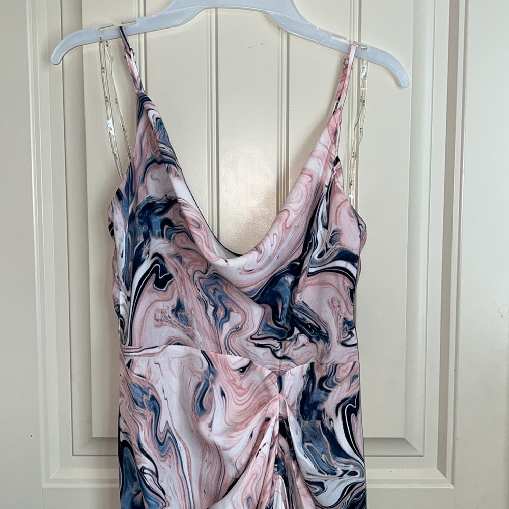 NWOT In The Blues Midi Dress - Picture 4 of 7